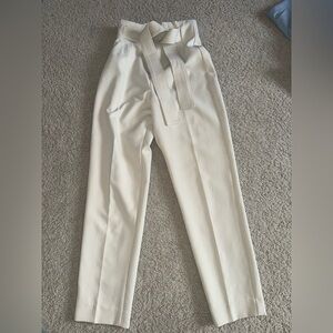 ZARA Tie-Front Trousers